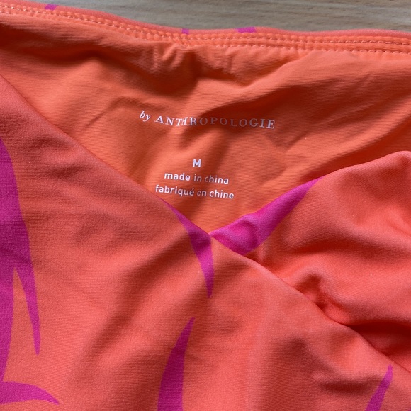 Anthropologie Maeve Paradise High-Waisted Bikini top and bikini bottom - Picture 9 of 10